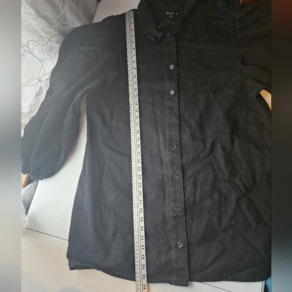 Missguided Puff Sleeve Dress - Picture 8 of 10